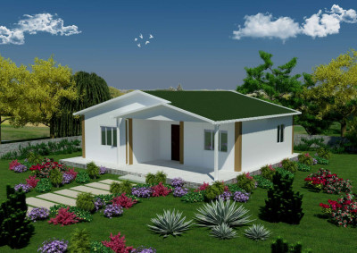 Saray Prefabrik 90 m2 tek katlı prefabrik ev